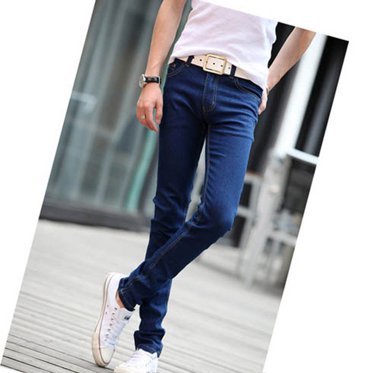 Jeans pour adolescent pieds Slim pour Quatre saisons - Ref 1462631 Image 16