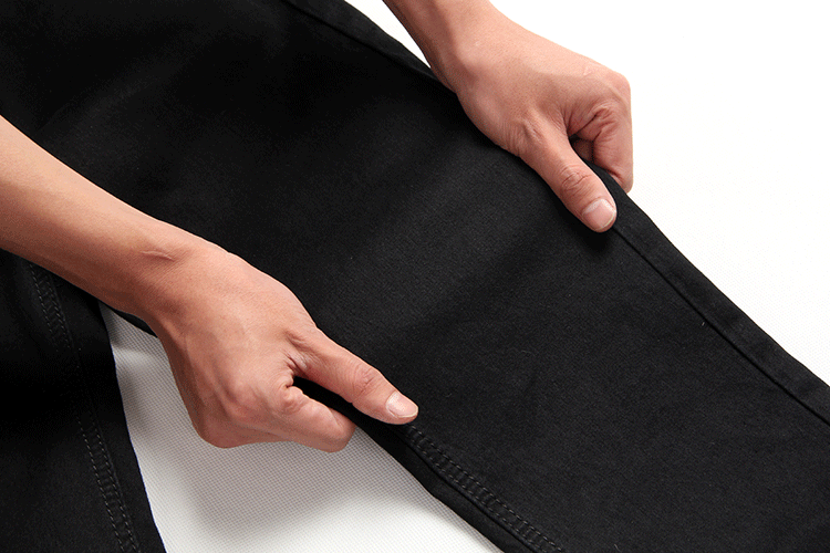 Jeans pour adolescent pieds Slim pour été - Ref 1470261 Image 9