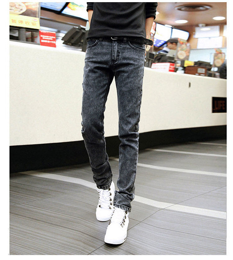 Jeans pour adolescent pieds Slim pour été - Ref 1470261 Image 28