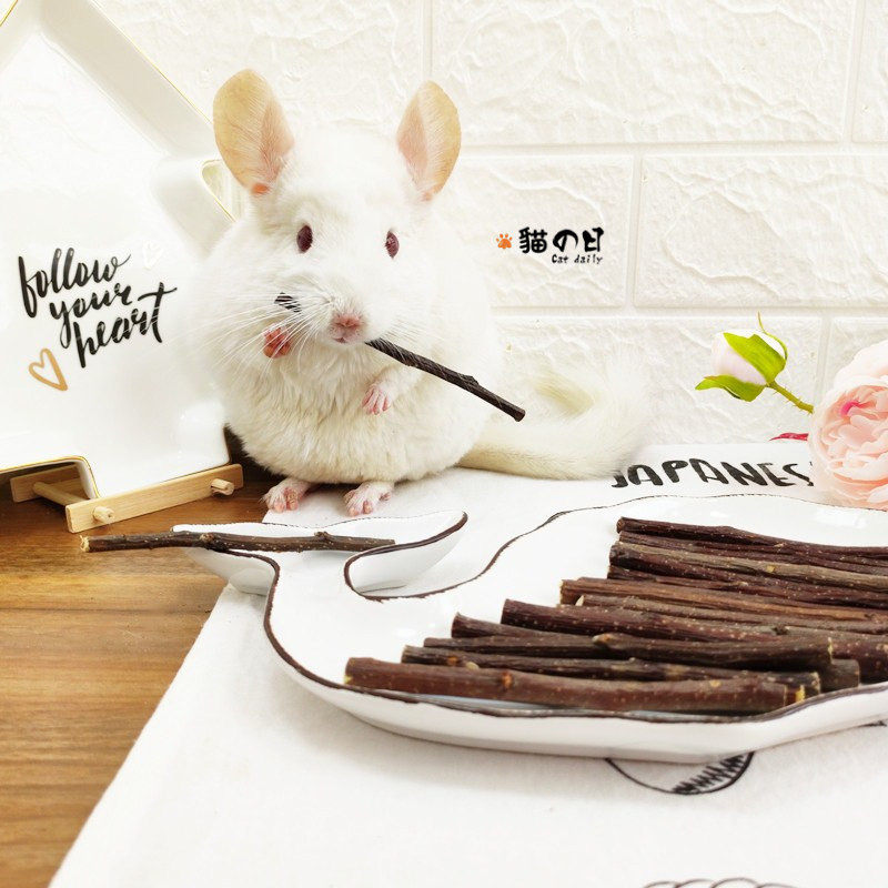 Herda Apple Branches Dragon Cat Rabbit Squirrel Hamster Fruit Tree Branches Grindroe Snack split up net weight 500g