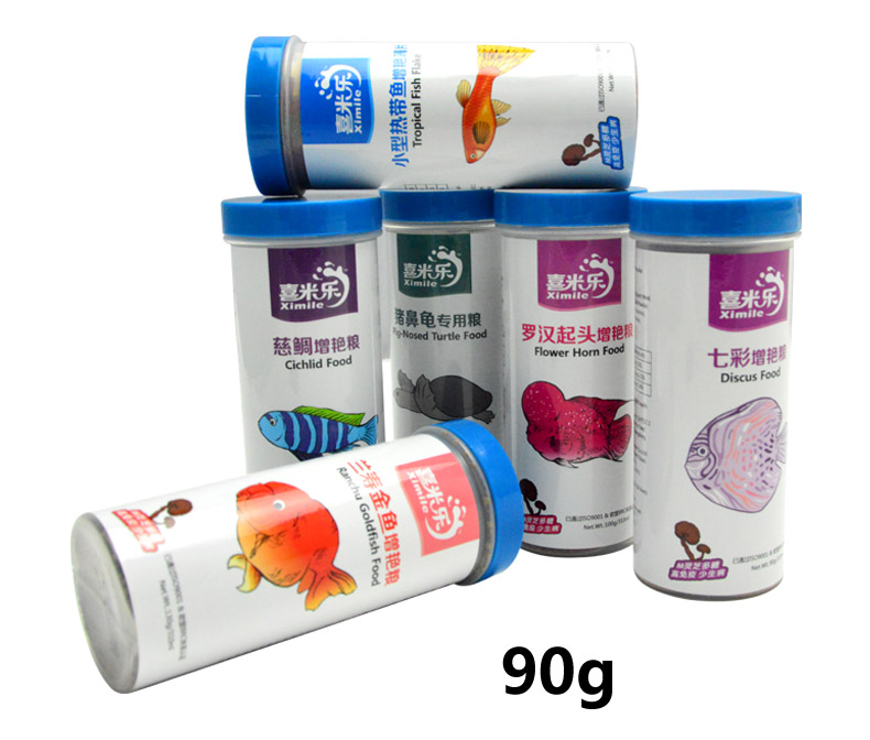 海豚小型热带鱼饲料斗鱼水晶虾金鱼七彩罗汉鱼