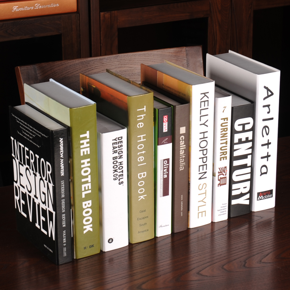 Simple Modern Fake Book Ornaments Simulation Book Decoration Nordic Style Prop Version Book Decoration Book Creative Bookcase Book Box