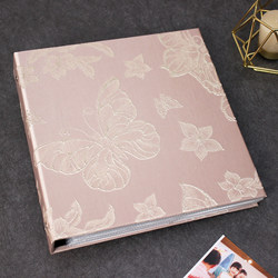 Fabric Photo Album Pink Butterfly Gift Record Album Gift Commemorative Album 3 Inches 4 Inches 5inch 6inch Classy Memoirs