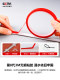 Led Light Strip Super Bright 220V Outdoor Waterproof Self-Adhesive Linear Light Living Room Atmosphere Ceiling Project Cob Soft Light Strip