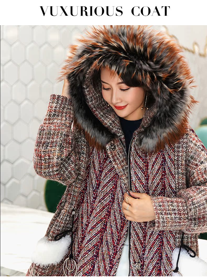 Manteau de fourrure femme - Ref 3172239 Image 8