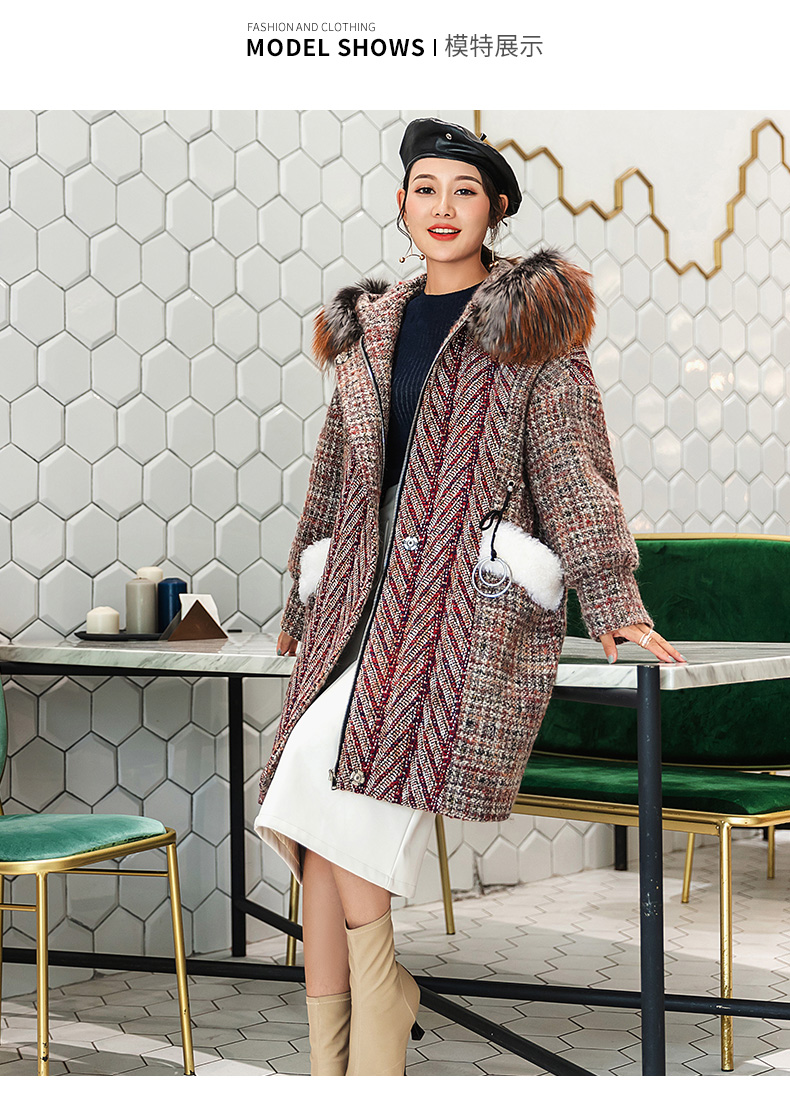 Manteau de fourrure femme - Ref 3172239 Image 15