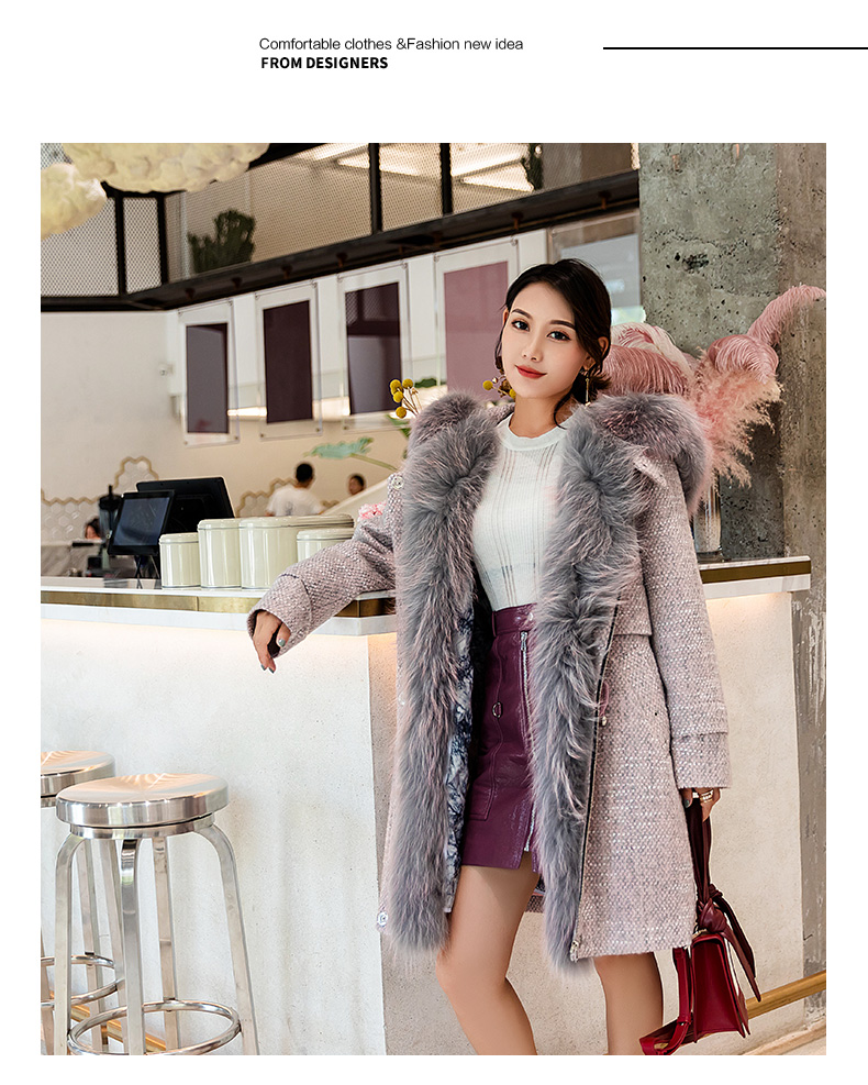 Manteau de fourrure femme - Ref 3175246 Image 16