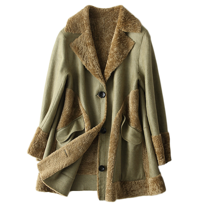 Manteau de fourrure femme - Ref 3171881 Image 5