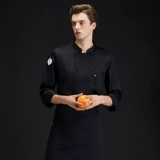 Шеф -повара рабочая одежда длинная -мужская гостиница кухня кухня кухня, кухня для питания для выпечки