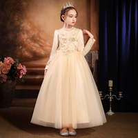 8806 Длинные рукава шампанского [подписаться на отправку короны]