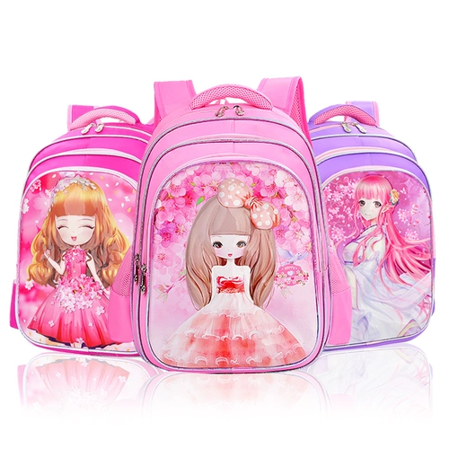 Школьный рюкзак, ранец для принцессы со сниженной нагрузкой, 1-3-5-6 года