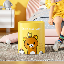 Child Cartoon Trash Can Cute Teen Bedroom Home minimalist Large number Living room Creative Nordic Wind Ins