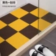 sàn phòng tắm Mosaic thảm thảm không trơn trượt phòng tắm vòi sen nhà vệ sinh mat nhạt thấm dày lát có thể được cắt - Thảm sàn xốp ghép sàn