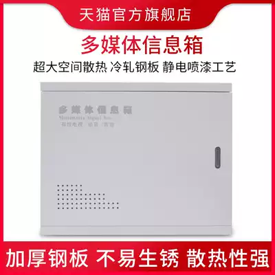 Household multimedia information box Collector box Distribution box 300X400X100 0 6 0 8 Concealed