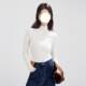 100% Sheep Wool Turtleneck Knitwear 2025 Winter New Style Women's Simple and Versatile Slim-Fitting Base Layer Knitwear