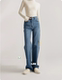 Word-Of-Mouth Hit Pants_Italian Craftsmanship/Long Legs Appear Slimmer Straight-Leg Jeans for Women