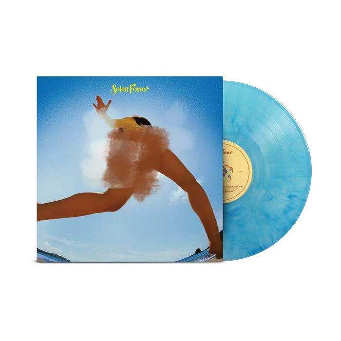 Official website Lorde Solar Power limited edition LP blue glue