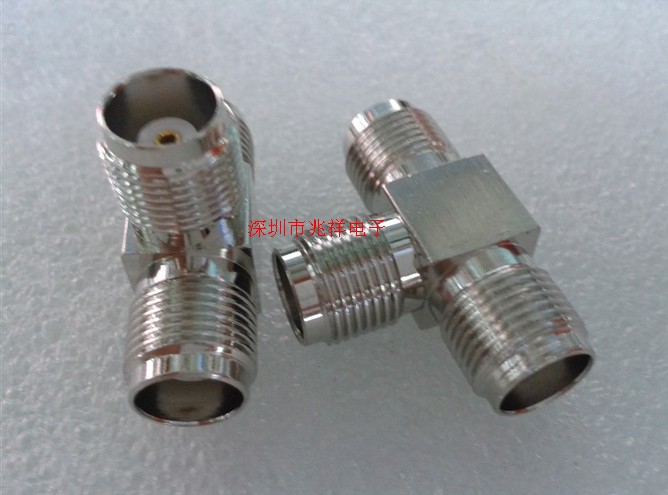 Pure copper quality TNC-KKK TNC three-way female head TNC 10% dimaternal head connector conversion head 50 Ohm