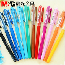  Chenguang stationery color new popular full needle tube 0 38mm neutral signature pen water pen AGP62403