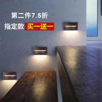 led foot light Waterproof outdoor light Wall light Corridor ladder Stair steps Embedded stepping outdoor aisle