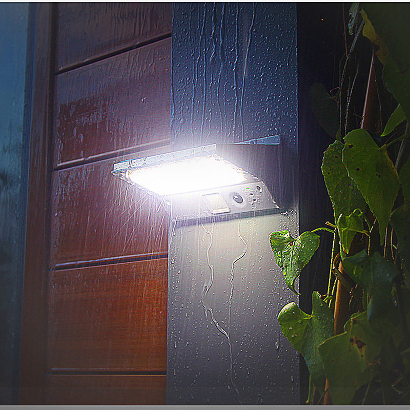 Solar wall lamp Outdoor waterproof super bright led wall sensor garden lamp Outdoor balcony wall lamp Door head lamp