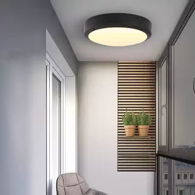Modern minimalist led outdoor wall lamp waterproof cosmetic room outdoor corridor aisle terrace balcony small ceiling light