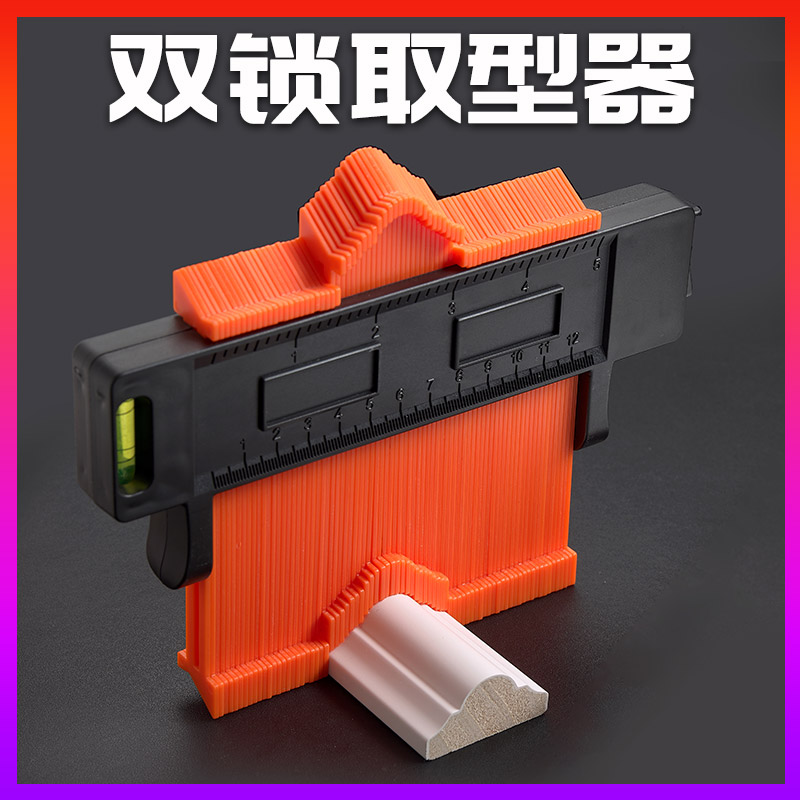 Universal Fetch Type Instrumental multifunction contour gauge Irregular Sheet Metal Profiling Ruler carpentry Take Corner Theorizer Gauge gauge