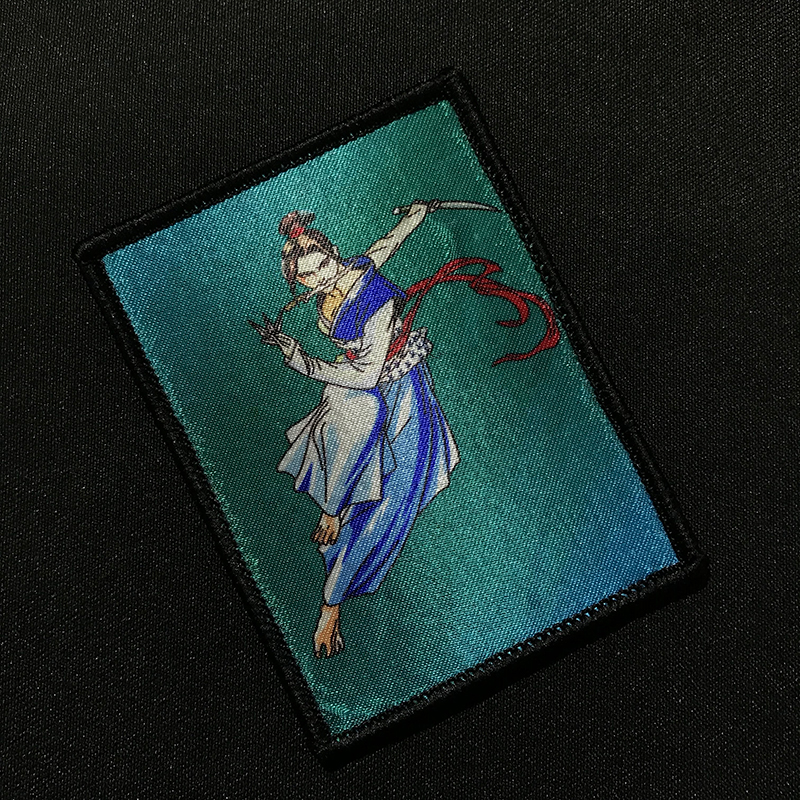 Outlaws of the Marsh 108 will be the land of the strong star mother Yaksha Sun Erniang Velcro morale badge armband