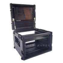 XJTS-DS4U6U plastic air box cabinet equipment instrument director station tuning switcher performance clamshell box