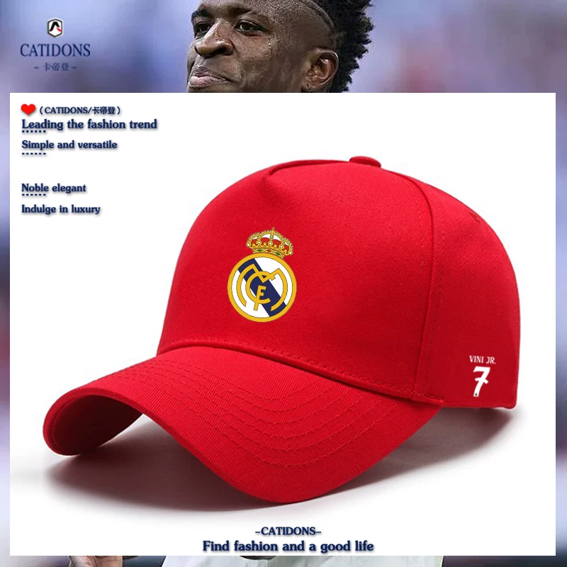 2425 Real Madrid Мбаппе №9 Беллингем №5 Винисиус №7 бейсболка фанат утка кепка