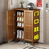 Простой дверной проем обувного шкафа, многослойная полка для обуви большой вместимости для дома, аренда жилья на открытом воздухе, коридор, вход в коридор, артефакт для хранения