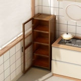 Треснувший обеденный шкаф у стены, встроенный кухонный шкаф, боковой шкаф, бытовой шкаф для хранения, узкий шкаф, шкаф для хранения, шкаф для хранения чая