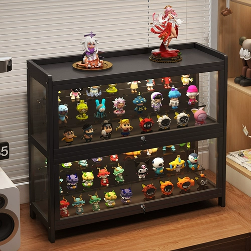 Модель витрины, настольная модель трофея, шкаф с замком, акриловая витрина, многослойный шкаф для хранения, маленький