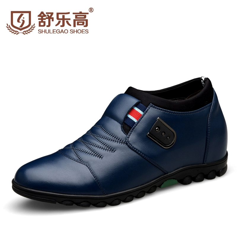 2015 đích thực Shu Le mùa xuân và mùa thu tăng cao xu hướng giới trẻ nam giày thấp 146C65021