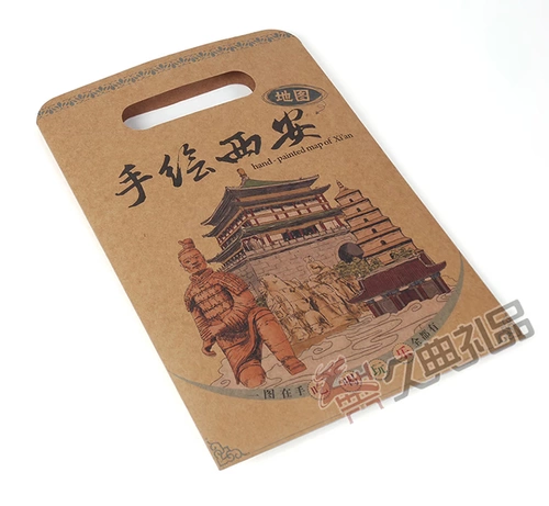 Китайская и английская введение сувениров Xi'an, еда, питье, комплексная продовольственная рука