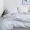 Đơn giản đơn rắn sọc trắng tro lưới quilt Bắc Âu đơn mảnh đôi bông 2m 1.8m đơn - Quilt Covers 	chăn phao giá rẻ