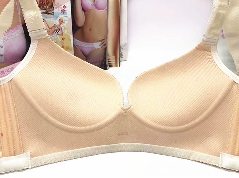 2018 mới chải một mảnh liền mạch bra bra bra bra tập hợp ngực nhỏ thoải mái điều chỉnh áo ngực