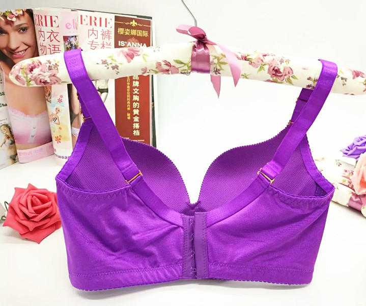 Áo ngực không vành liền mạch một mảnh Cốc dày cỡ lớn tập hợp có thể điều chỉnh đồ lót mềm mịn gợi cảm ao lot duc