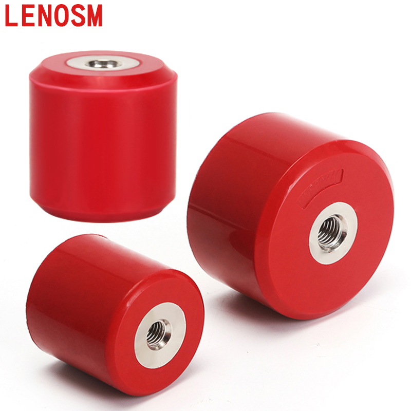 MNS红色支柱铁芯绝缘柱高强度圆柱形绝缘子：规格与应用解析