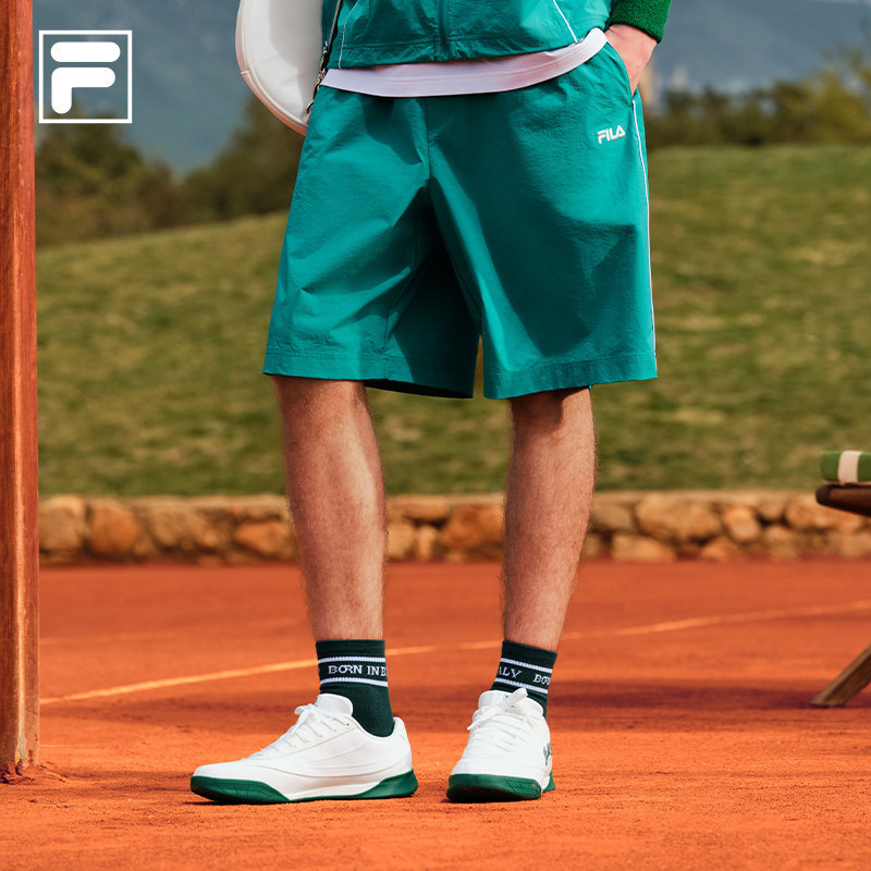 Fila Official Men's Woven Shorts 2026 Autumn New Tennis Sports Pants Simple Loose Pants Fila Official Men's Woven Shorts 2026 Autumn New Tennis Sports Pants Simple Loose Pants
