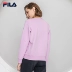 Áo len nữ chính hãng của Fila Fila 2019 Mùa xuân Thời trang mới LOGO In Áo len nữ mặc - Thể thao lông cừu / jumper áo hoodie tay phồng Thể thao lông cừu / jumper