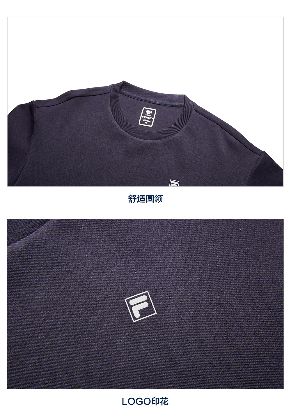 Áo len nữ Fila Fila 2019 xuân mới giản dị thể thao áo thun xu hướng thời trang áo len nữ - Thể thao lông cừu / jumper áo thun tay dài nam hàn quốc