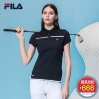 FILA Fila RED loạt áo POLO nữ mùa hè mới chính thức thể thao thời trang áo sơ mi ngắn tay thoáng khí - Áo polo thể thao ao polo nu