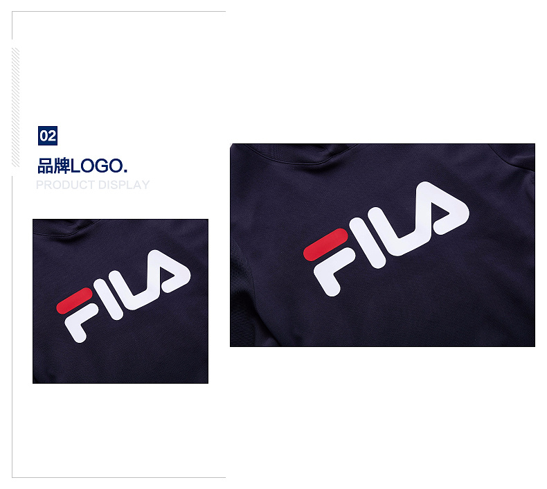 FILA Fila váy 2018 thể thao giản dị mới đơn giản và thanh lịch trùm đầu đầm quần adidas nữ