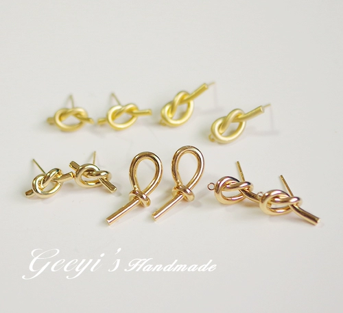 Медные аксессуары, украшение, серьги, DIY, золото 14 карат, серебро 925 пробы