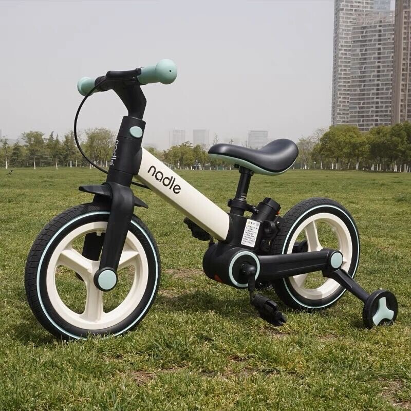 Nadle Natto Kidsren's Bicycle Balance Bike Two-In-One 1-3-6 Year Old Girls and Boys Folding Bicycle Nadle Natto Kidsren's Bicycle Balance Bike Two-In-One 1-3-6 Year Old Girls and Boys Folding Bicycle