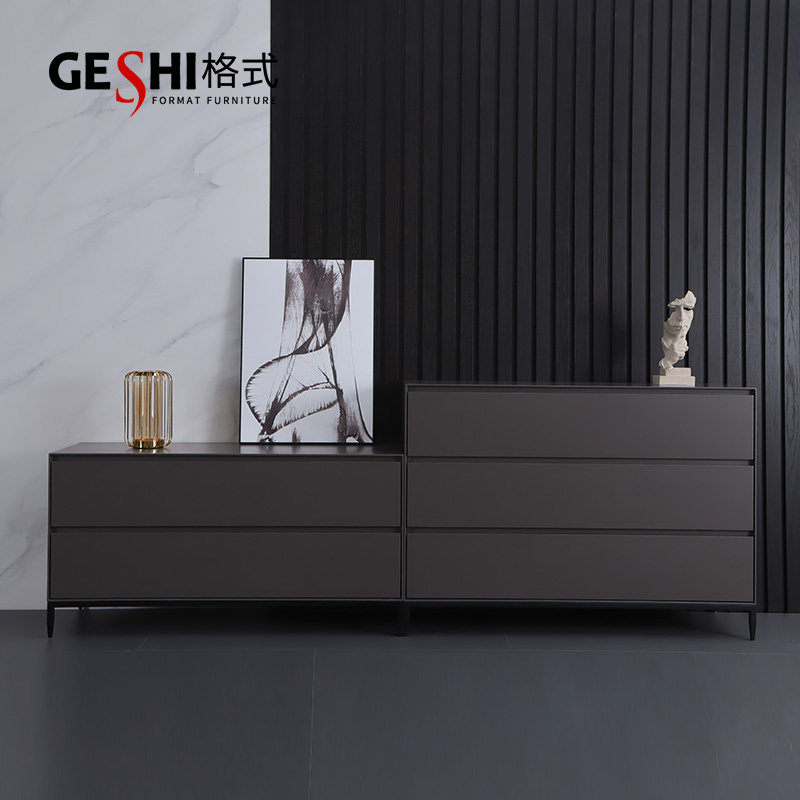 Modern simple light luxury cabinet Northern Europe light luxury second three or four fight cuproom bedroom storage cabinet