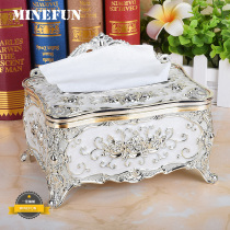 Nordic Style Paper Towel Box European Style Creative Draw Paper Box Home Living Room Dining Towels Paper Cramps Tea Table Containing Box Face Paper Box