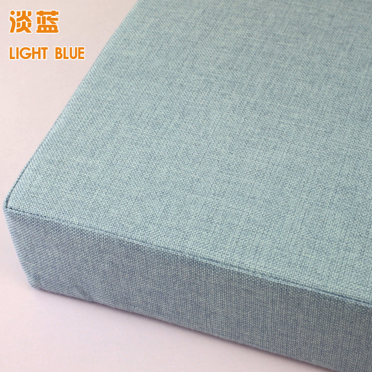 Tùy chỉnh thô linen linen cushion miếng đệm xốp đệm sofa đệm Bay window đệm ghế đệm ghế ăn đệm