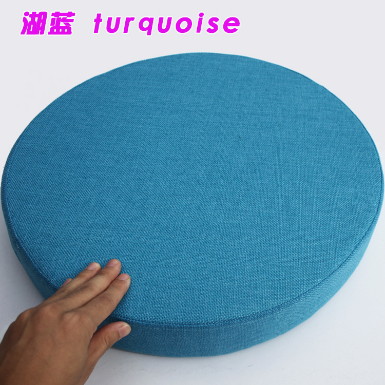 Tùy chỉnh linen cushion vòng miếng bọt biển đệm thiền thờ phượng Phật futon mat sofa đệm ghế ăn đệm yoga mat